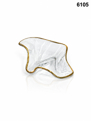كرستال نازل RTC-6105 CLEAR WITH GOLD EDGE ع90 --