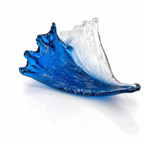 كرستال نازل RTC-6097 CLEAR/INK BLUE WITH SILVER POWDER ع72 --