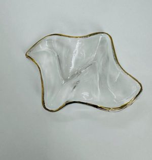 كرستال نازل RTC-6105 CLEAR WITH GOLD EDGE ع90 --