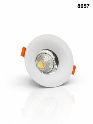 اسبوت دائري 4000K 12W WH 8057 ع100 --