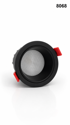 اسبوت دائري 4000K 12W BK 8068 ع100 --