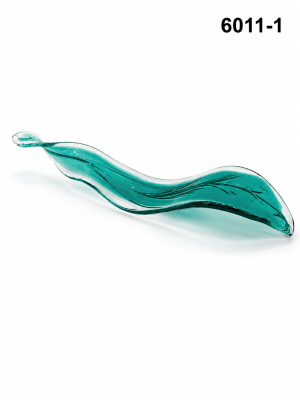 كرستال نازل 6011-1 مموجة طويلة bluish green ع60
