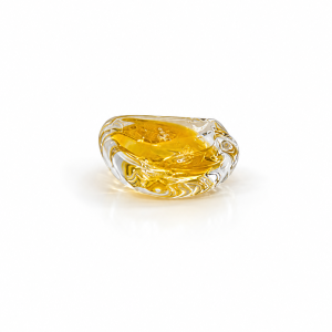 كرستال نازل 6091 حجر 1f clear/light amber ع350