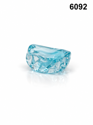 كرستال نازل 6092 حجر 1f clear/blue ع350
